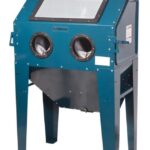 Пескоструйная камера с электродвигателем для очистки воздуха 220B 350л