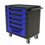 Gt5.blue Тележка инструментальная Garopt 5 ящиков СИНЯЯ, Серия «Low-cost»