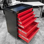 Тележка инструментальная GAROPT 6 ящиков КРАСНАЯ , Серия «Econom» арт. GTE6.RED