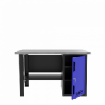 Верстак однотумбовый для слесарных работ 1400*700 GAROPT синий, GT1400STD.blue