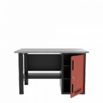 Верстак однотумбовый для слесарных работ 1400*700 GAROPT красный, GT1400STD.red