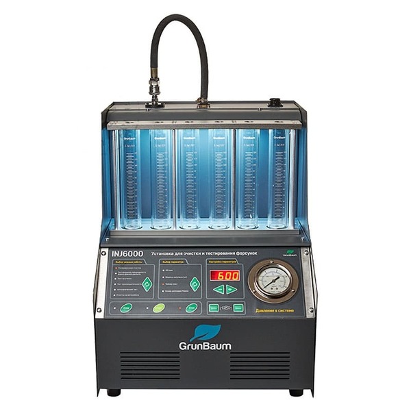 Установка для очистки и тестирования форсунок GrunBaum INJ6000