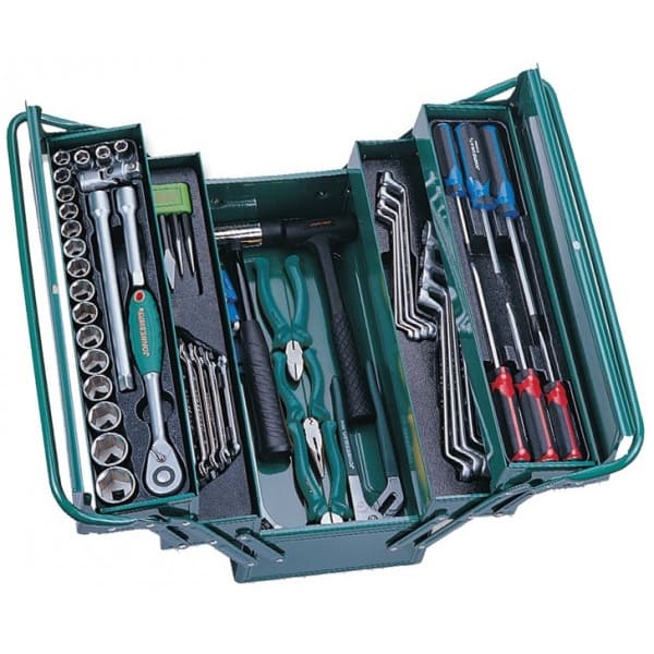 Набор инструмента универсальный 1/2″DR в ящике, 66 предметов Jonnesway C-3DH203