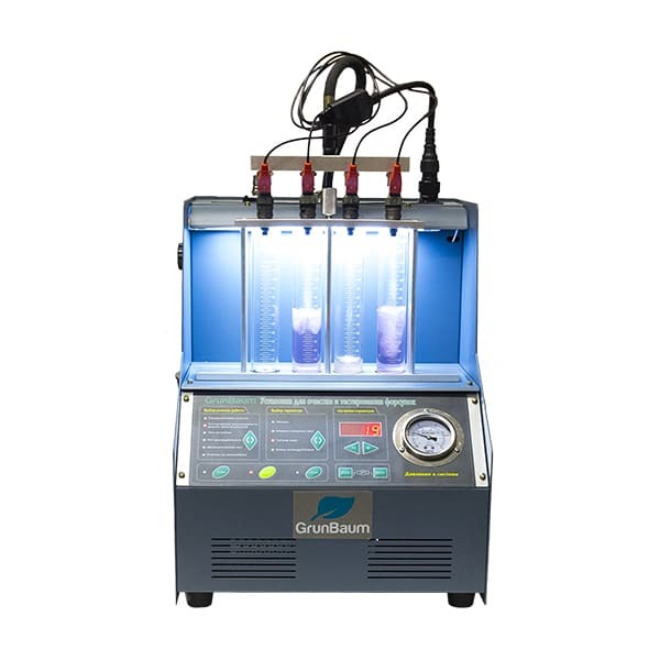 Установка для очистки и тестирования форсунок GrunBaum INJ4000