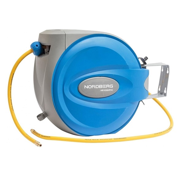 Пневматический шланг NORDBERG HR1030HPVC самоскручивающийся на катушке, 30м