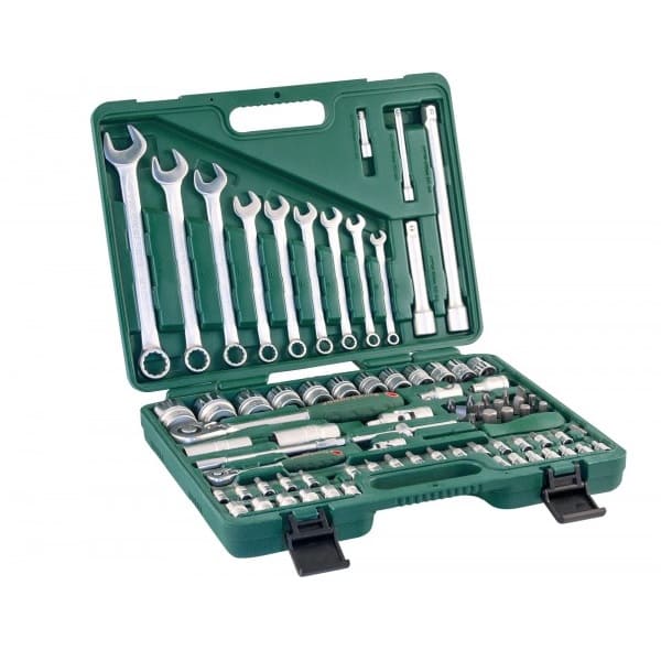 Набор инструмента универсальный 1/4″, 1/2″DR, 82 предмета Jonnesway S04H52482S