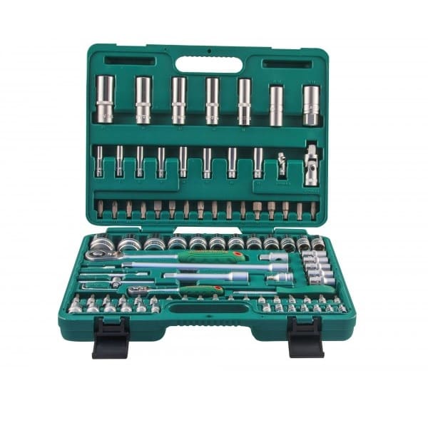 Набор инструмента универсальный 1/4″, 1/2″DR, 94 предмета Jonnesway S04H52494S