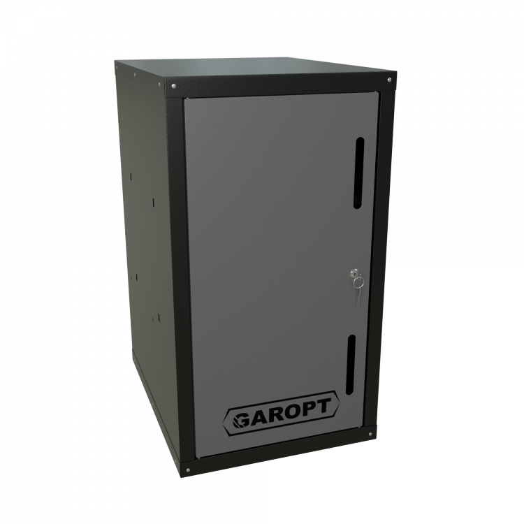 Тумба с дверью для верстака Garopt, серая