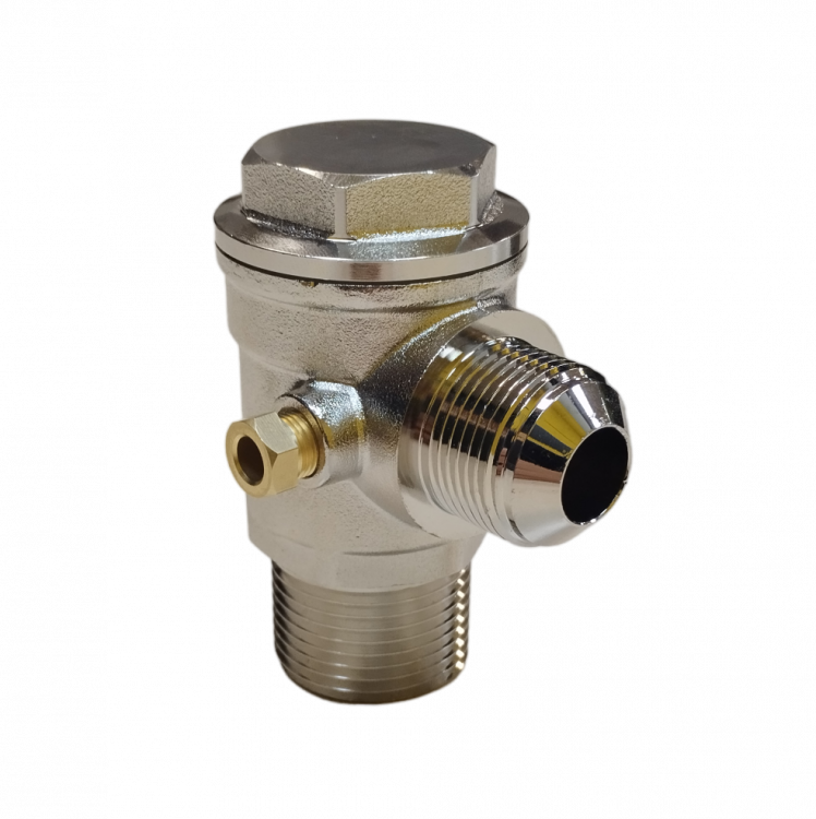 Клапан обратный М1"-М3/4"-F1/8"