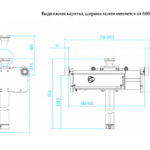 Домкрат пневмогидравлический ямный (канавный подъемник) NORDBERG N5015T