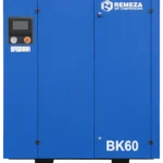 Винтовой компрессор ВК60-8, без ресивера , производительность 7200л/мин, рабочее давление 8 бар, мощность двигателя 45кВт, вес 1190 кг, габариты 1665х1430х1810мм. REMEZA, Республика Беларусь