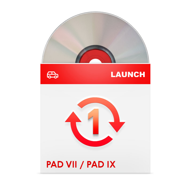 1 год подписки для легковых автомобилей PAD VII / PAD IX