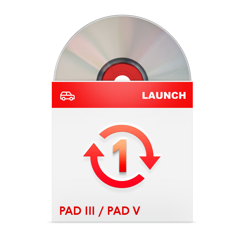 1 год подписки для легковых автомобилей PAD III / PAD V