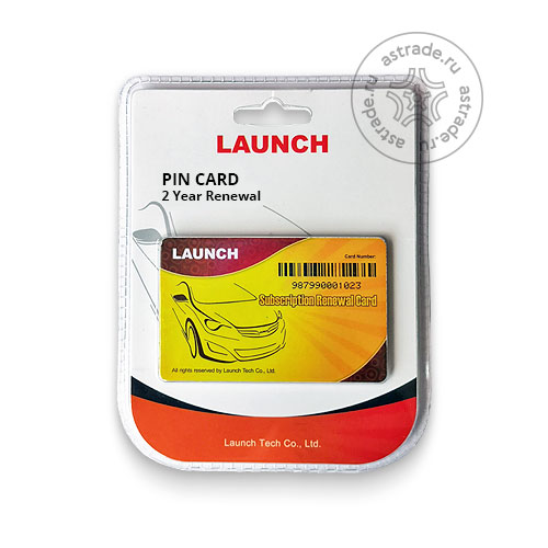 Launch PIN CARD CRP 2 Year Renewal - 2 года продления прописки